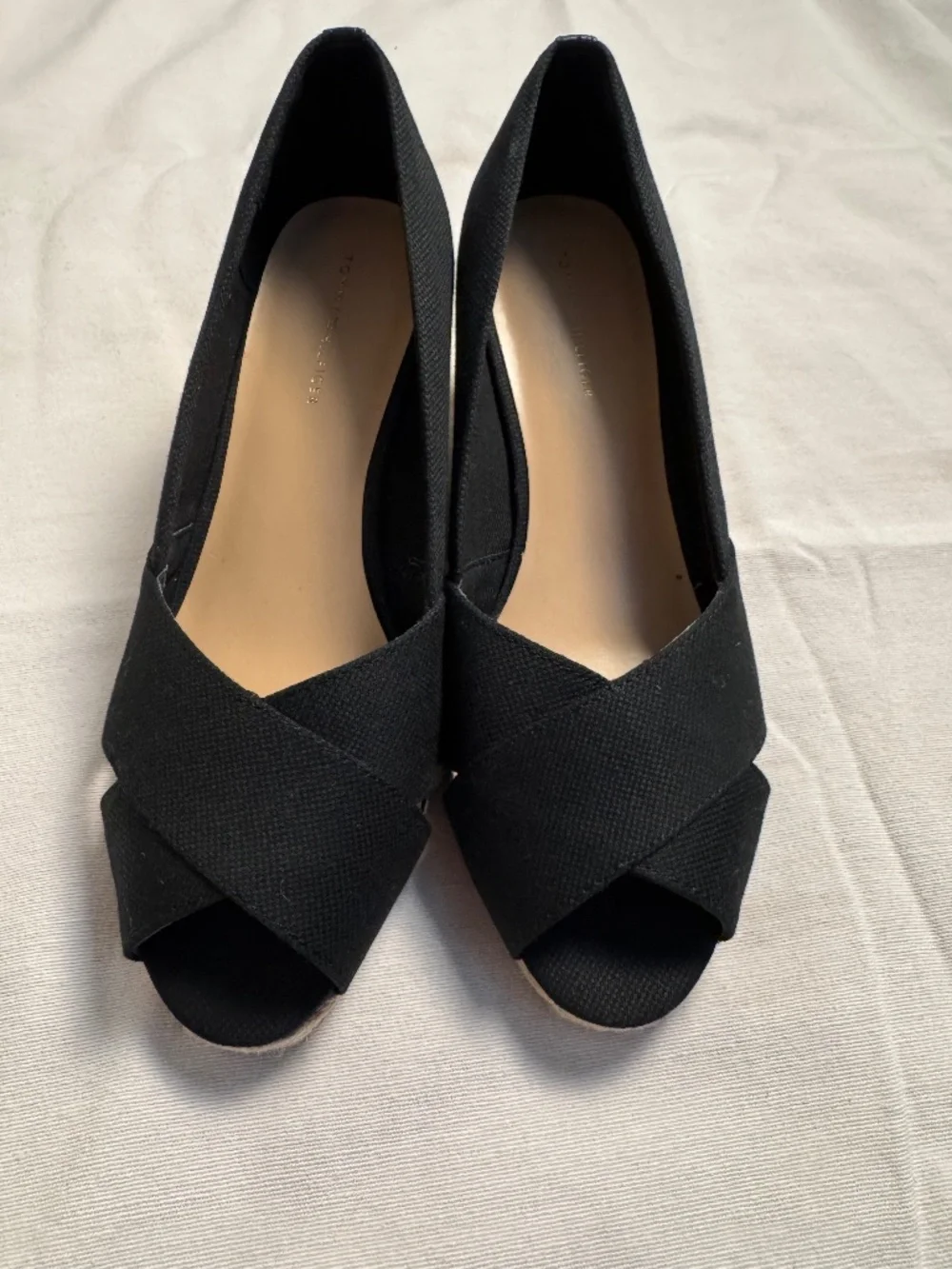 Black Tommy Hilfiger Espadrilles - Sz 8.5
